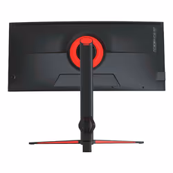 KeepOut XGM34UW LED display 34" UltraWide Quad HD Noir, Rouge