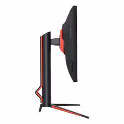 KeepOut XGM34UW LED display 34" UltraWide Quad HD Noir, Rouge