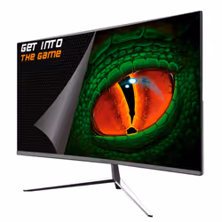KeepOut XGM24CV3 écran plat de PC 60,5 cm (23.8") 1920 x 1080 pixels Full HD Noir