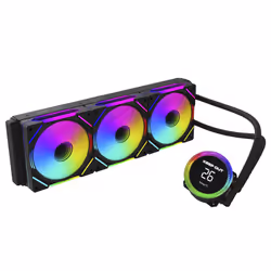 KeepOut XWC-360 PRO système de refroidissement d'ordinateur Processeur Kit de refroidissement du liquide 12 cm Noir - Vue supplémentaire 2