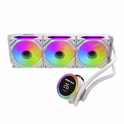 KeepOut XWC-360 PRO Processeur Kit de refroidissement du liquide 12 cm Blanc