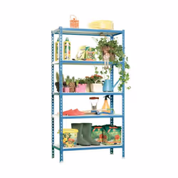 Simonrack Simonclick Plus 5/300 Acier Métal Bleu, Blanc
