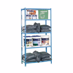 Simonrack Simonclick Plus 5/300 Acier Métal Bleu, Blanc