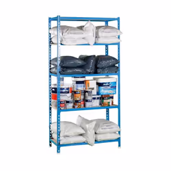 Simonrack Maderclick Plus 5/500 Bois Métal Bleu, Bois naturel