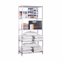 Simonrack Kit maderclick plus 5/500 Bois Métal Bois naturel, Acier inoxydable