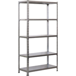 Etagère légère métallique sans vis simonclick 5/500 galva/galva - 1800x900x500 180Kg Simonrack