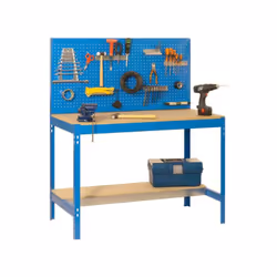 Simon Rack - Kit Etabli 1440x1500x600mm - BT-2 1500 BLEU/BOIS Caractéristiques techniques de cet établi Simon Rack BT-2 1500  ...