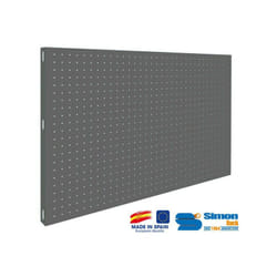 Simonrack - Panneau mural de rangement 900x400mm Gris foncé - panelclick 900x400
