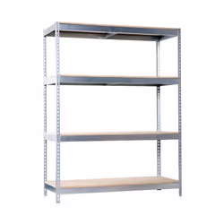 Simonrack Kit ecoforte 1506-4 Bois Métal Bois naturel, Acier inoxydable