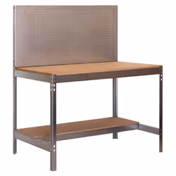 Simon Rack - Kit Etabli 1440x1200x600mm Charge 600Kg - SIMONWORK BT-2 1200 GALVA Caractéristiques techniques de cet établi Si ...