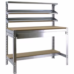 Structure solide en acier renforcé – Supporte jusqu’à 600 kg de point de flexion. Poids certifié. Large surface de travail –  ...