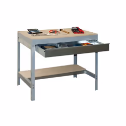Simon Rack - Kit Etabli avec tiroir 840x900x600mm - BT-0 BOX 900 GRIS FONCE/BOIS Caractéristiques techniques de cet établi Si ...