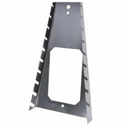 Simonrack - Présentoir métallique ACC001 pour 10 clés mixtes pour fond perforé 340x162x43mm Présentoir métallique pour 10 clé ...