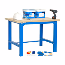 Simon Rack - Kit Etabli 865x1200x750mm Bleu - BT6 -1200 Caractéristiques techniques de cet établi Simon Rack BT6 -1200 : Dime ...