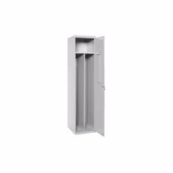 Simon Rack - Vestiaire 1 personne avec une division 1800x400x500 mm (modèle de base) Ce vestiaire d'atelier est Indispensable ...