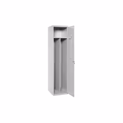 Simon Rack - Vestiaire 1 personne avec une division 1800x400x500 mm (modèle Additionnel) Ce vestiaire d'atelier est Indispens ...