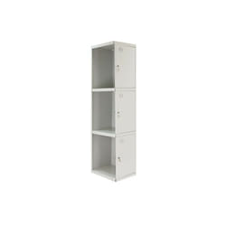 Simon Rack - Armoire de vestiaire 3 casiers (1 colonne de 3 portes) 1800x300x500 mm (Modèle additionel)