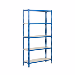 Simonrack Simonclick Mini 5/300, 5 étagères, Métal, Métal, Bleu, Blanc, 180 kg, 9 min