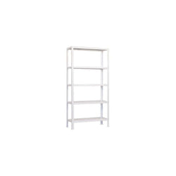 Simonrack - tagère métallique Simon Rack sans vis couleur blanche 5 étagères 1800x800x400 mm Fabriquée en Espagne
