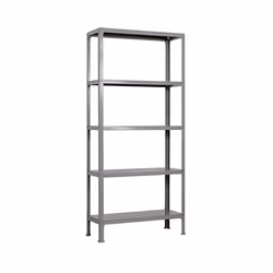 Simonrack Kit Homeclick Plus 5/300, 5 étagères, Bois, Métal, Gris, 150 kg, 1000 mm