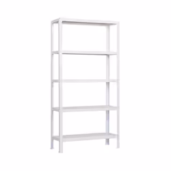 Simonrack Kit Homeclick Plus 5/300, 5 étagères, Bois, Métal, Blanc, 150 kg, 1000 mm