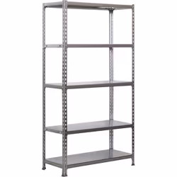 Étagère Métallique - SimonRack - 5 Niveaux - 180 kg Capacité - 2000x1000x400 mm - Gris