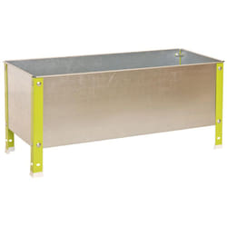 Simonrack - Simon Rack - Potager galva/vert 100L - UrbanGarden 410x900x400 Galva