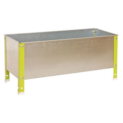 Simonrack G07100220290601 pot à fleurs Extérieure Jardinière Autonome Vert, Acier inoxydable