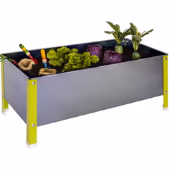Simonrack G07100220290601 pot à fleurs Extérieure Jardinière Autonome Vert, Acier inoxydable