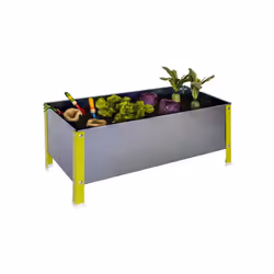 Simon Rack - Bac à fleurs galva/vert 200L - UrbanGarden 410x1200x600 Galva Bac à fleurs UrbanGarden 410x1200x600 Galva Montag ...