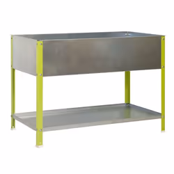 Simonrack G07100220290402, Jardinière, Autonome, Vert, Acier inoxydable, Rectangle, Extérieure, Monochromatique