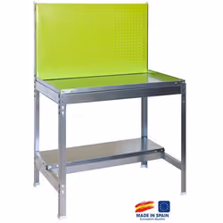 Etagère de rangement - SIMON RACK - BT2 Garden - Vert/Galva - Charge 600/250 Kg