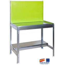 Etagère de rangement - SIMON RACK - BT2 Garden - Vert/Galva - Charge 600/250 Kg
