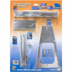 Simon Rack - Pack de 4 accessoires pour panneau d'atelier ACC010 Dimension pack: 470x340x35 mm.