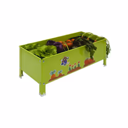 Simon Rack - Potager pour enfants vert 60L - UrbanGarden Kid 300 Galva Bac à potager pour enfants UrbanGarden Kid 300 Galva M ...
