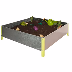 Simonrack G07100220212121, Jardinière, Autonome, Vert, Acier inoxydable, Carré, Extérieure, Monochromatique