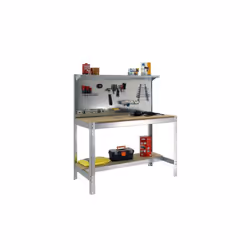Simon Rack - Kit Etabli 1440x900x600mm Charge 400Kg - SIMONWORK BT3 900 GALVA/BOIS Caractéristiques techniques de cet établi ...