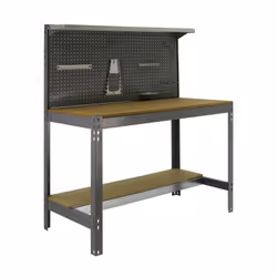 Simon Rack - Kit Etabli 1440x900x600mm Charge 400Kg - SIMONWORK BT3 900 GRIS FONCE/BOIS Caractéristiques techniques de cet ét ...