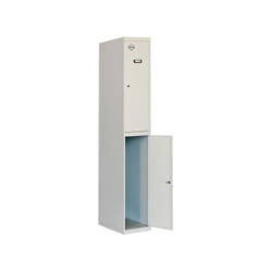 Simonlocker casiers en métal (180x30x50cm) gris locker