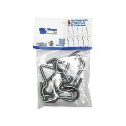 Simonrack - Lot de 10 crochets simples b pour fond perforé