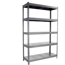 Simonrack - tagère Industrielle, 2000x2400x450 mm, 5 Niveaux, 400 kg Capacité de Charge et Point de Flexion, Métal, Étagère Charge Lourde, Galvanisé