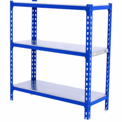 Structure solide en acier renforcé – Supporte jusqu’à 180 kg de point de flexion par étagère. Poids certifié. Large espace de ...