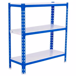 Structure solide en acier renforcé – Supporte jusqu’à 180 kg de point de flexion par étagère. Poids certifié. Large espace de ...