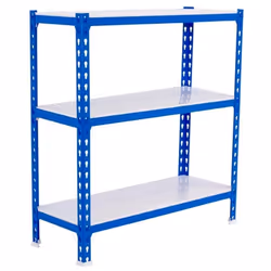 Structure solide en acier renforcé – Supporte jusqu’à 200 kg de point de flexion par étagère. Poids certifié. Large espace de ...
