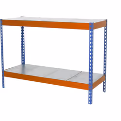 Structure solide en acier renforcé – Supporte jusqu’à 600 kg de point de flexion par étagère. Poids certifié. Large espace de ...
