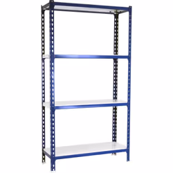 Structure solide en acier renforcé – Supporte jusqu’à 180 kg de point de flexion par étagère. Poids certifié. Large espace de ...
