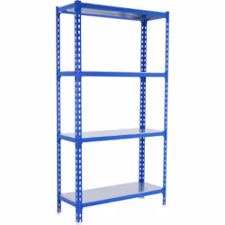 Structure solide en acier renforcé – Supporte jusqu’à 200 kg de point de flexion par étagère. Poids certifié. Large espace de ...