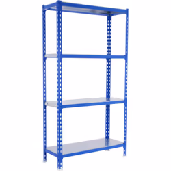 Structure solide en acier renforcé – Supporte jusqu’à 180 kg de point de flexion par étagère. Poids certifié. Large espace de ...