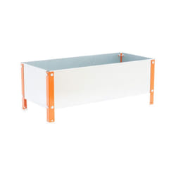 Simonrack - Jardinière Simon Rack simongarden urban 410x900x600 orange galva 140l avec vis de montage