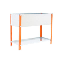 Carré potager Simon Rack Simongarden Urban Top 85x90x60cm Orange Galva 140l